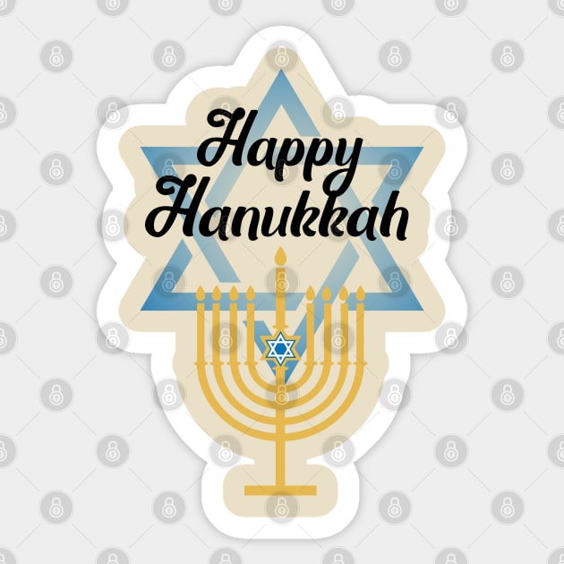 Happy Hanukkah Sticker by PeppermintClover